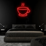 "Kaffee Coffee" LED Neonschild Sign Schriftzug - NEONEVERGLOW