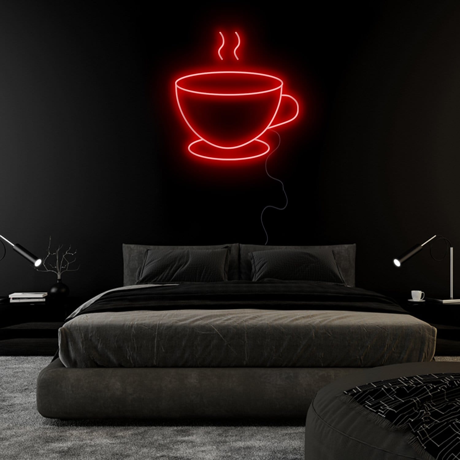 "Kaffee Coffee" LED Neonschild Sign Schriftzug - NEONEVERGLOW