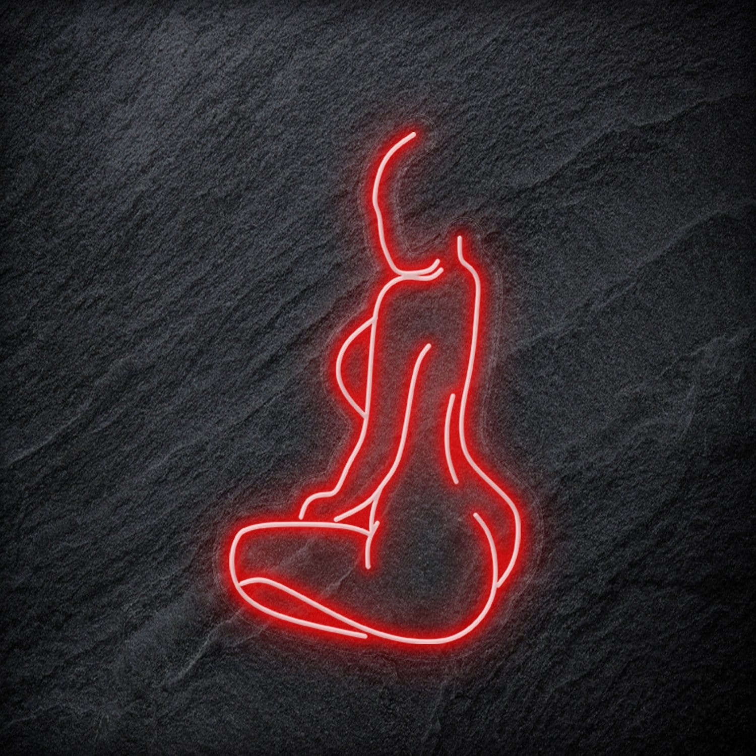 "Girl Frau" LED Neonschild - NEONEVERGLOW