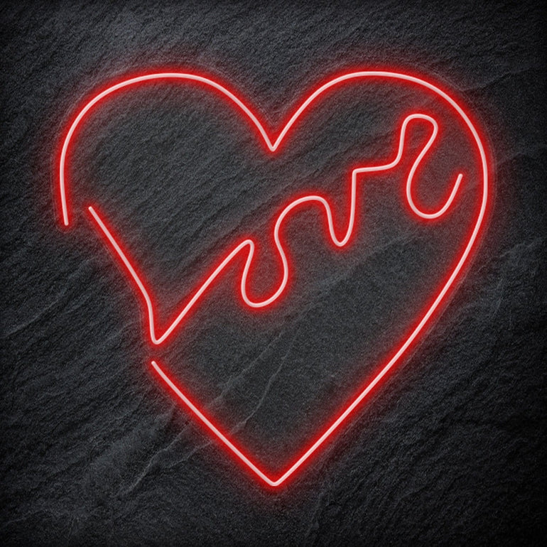"Love" LED Neonschild Schriftzug Sign - NEONEVERGLOW