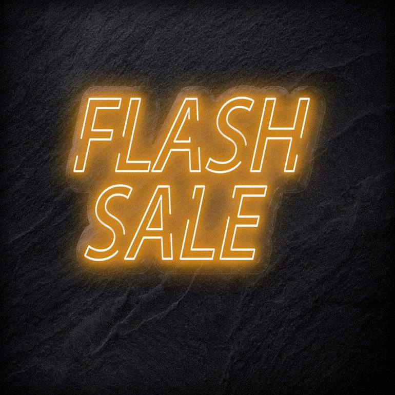 "Flash Sale" LED  Neon Schriftzug - NEONEVERGLOW