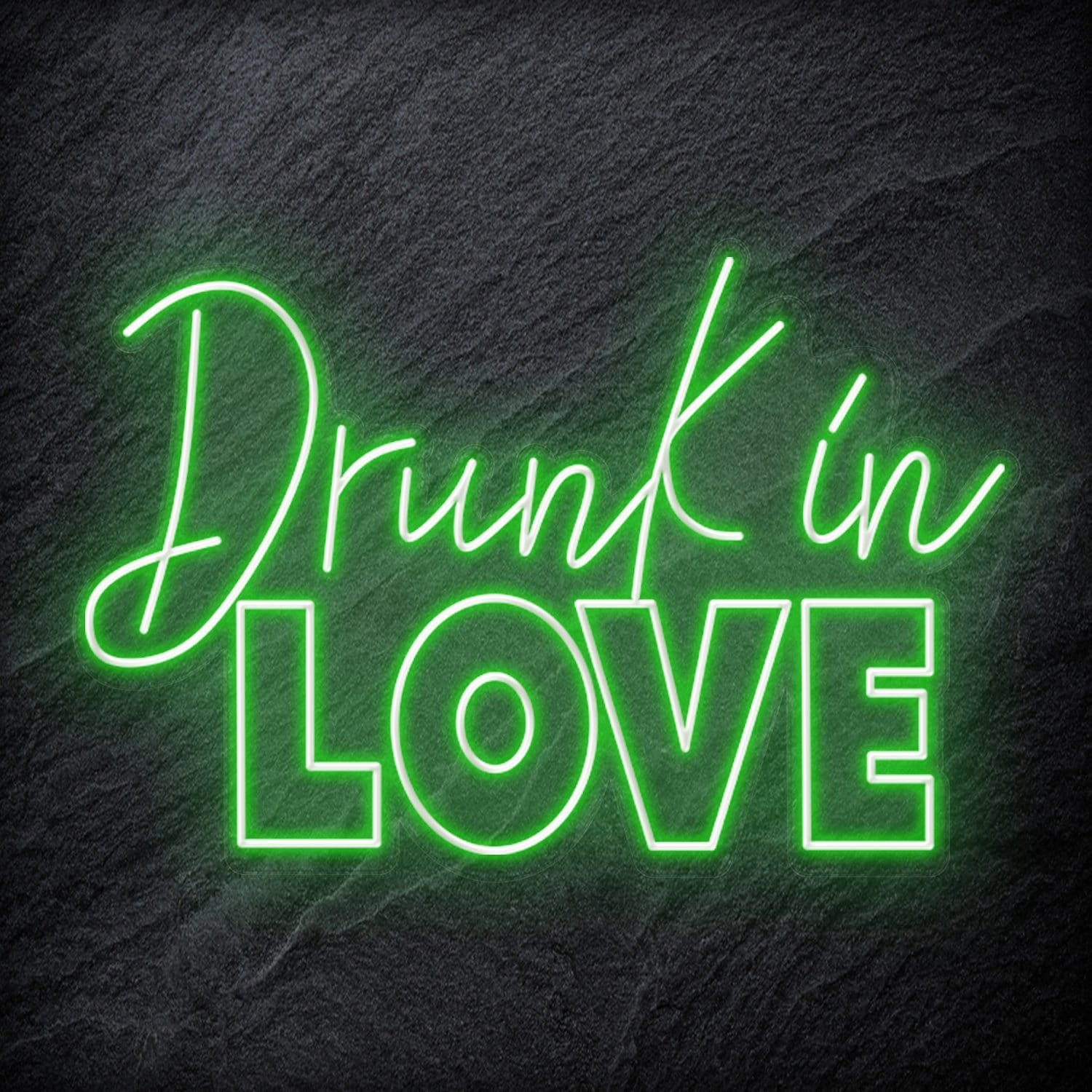 "Drunk in Love" LED Neon Schriftzug Sign - NEONEVERGLOW