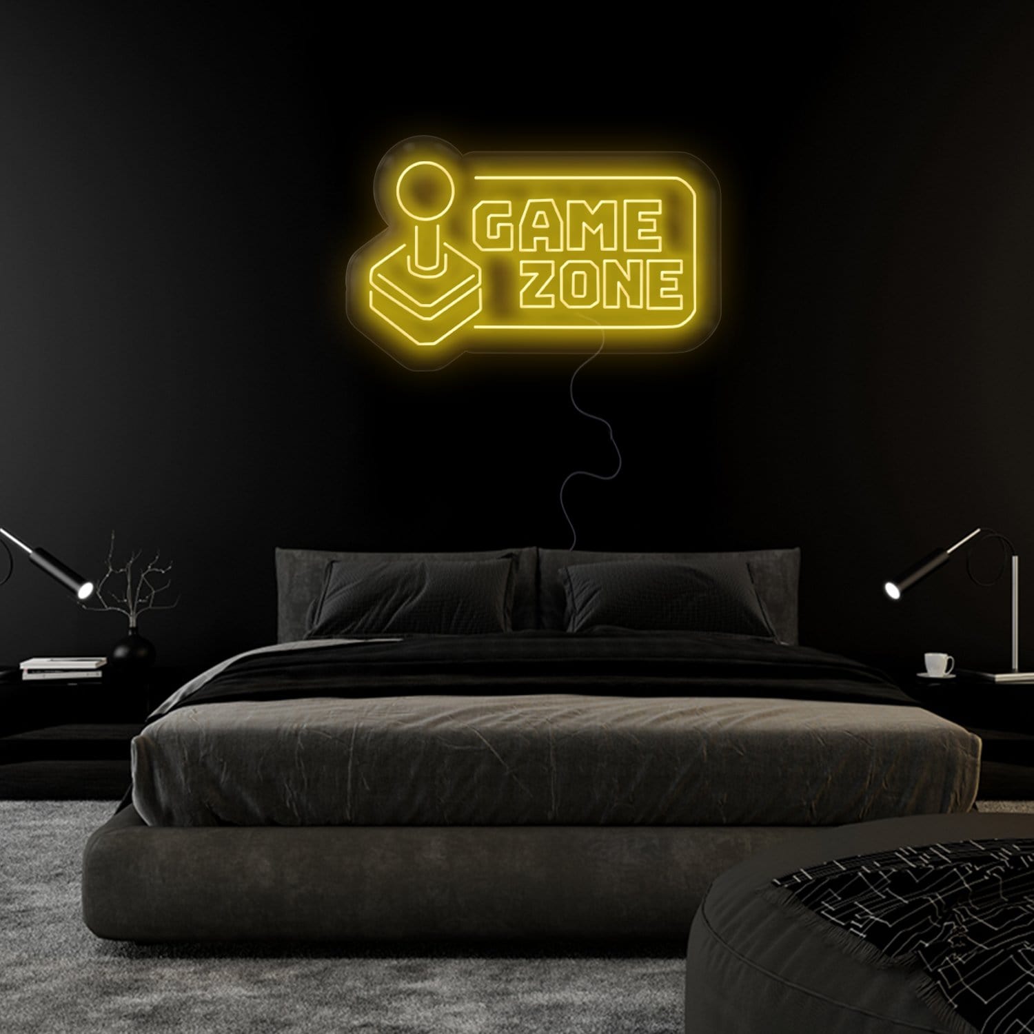 "Game Zone" LED Neonschild Sign - NEONEVERGLOW
