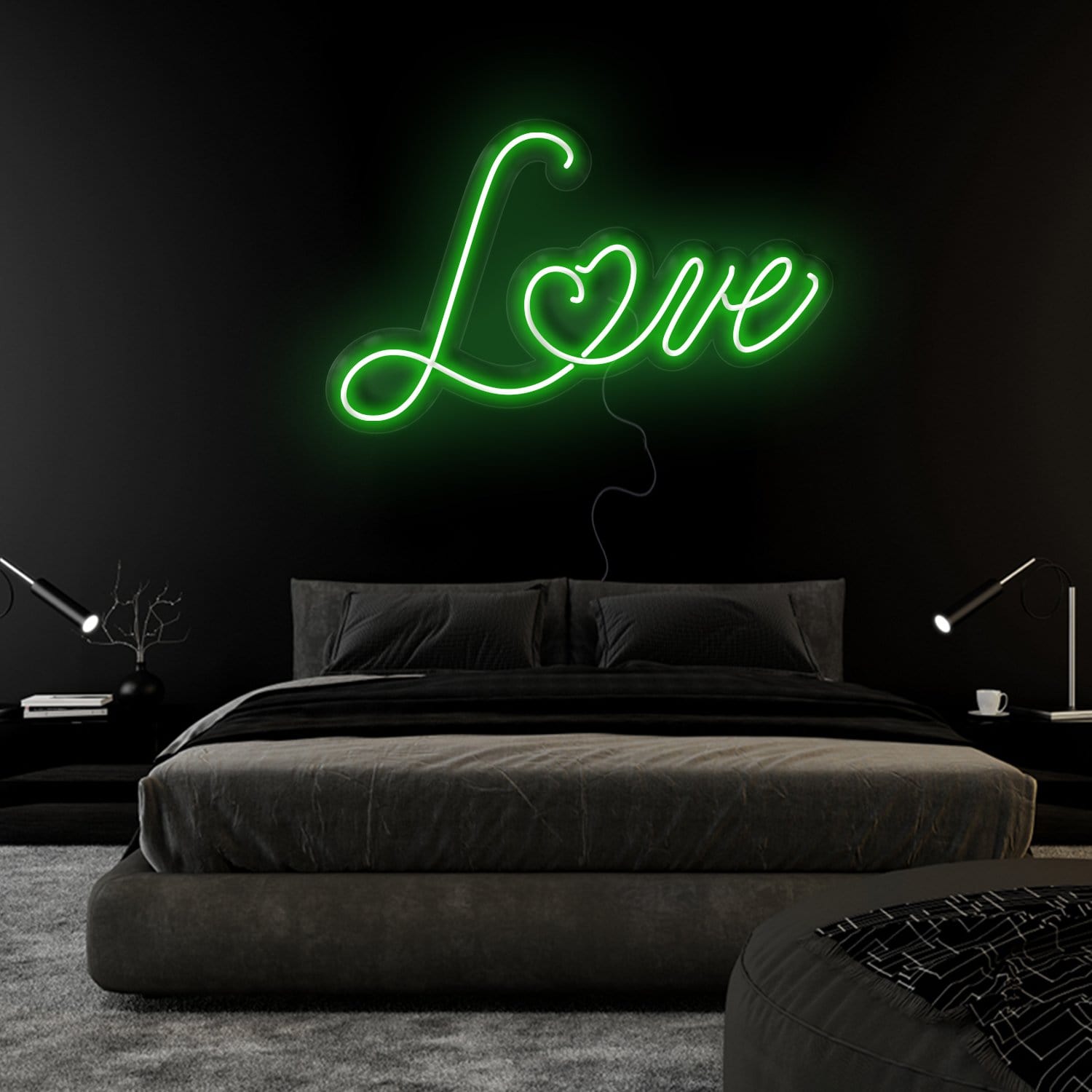"Love" LED Neonschild Sign Schriftzug - NEONEVERGLOW