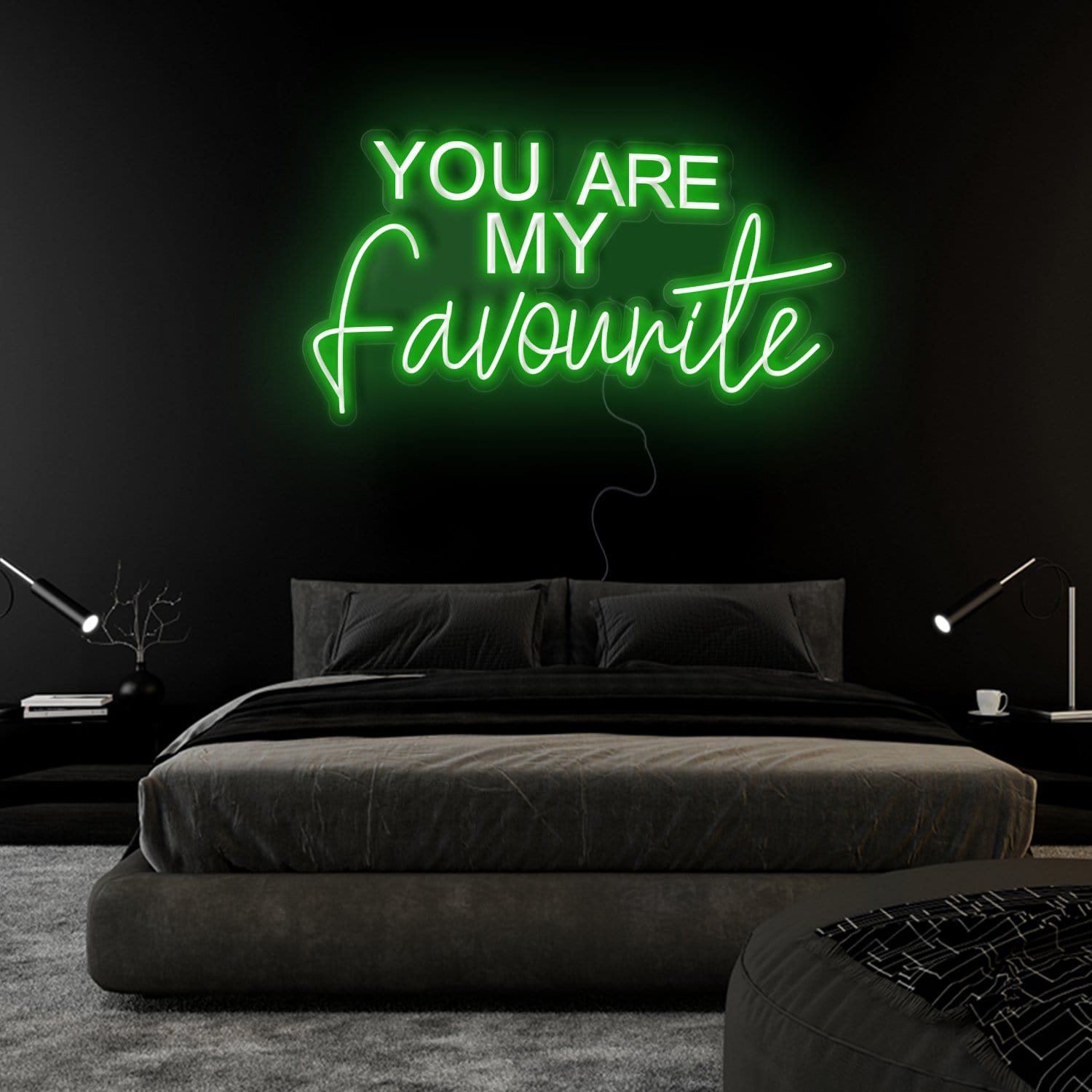 "You Are My Favourite" LED Neonschild Sign Schriftzug - NEONEVERGLOW