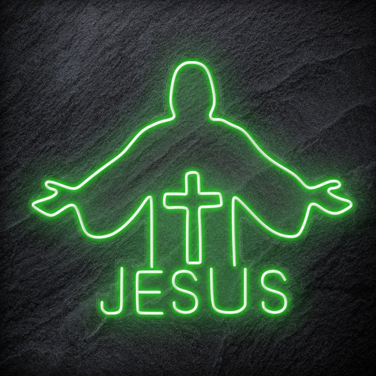 " Jesus " LED Neonschild Schriftzug Sign - NEONEVERGLOW