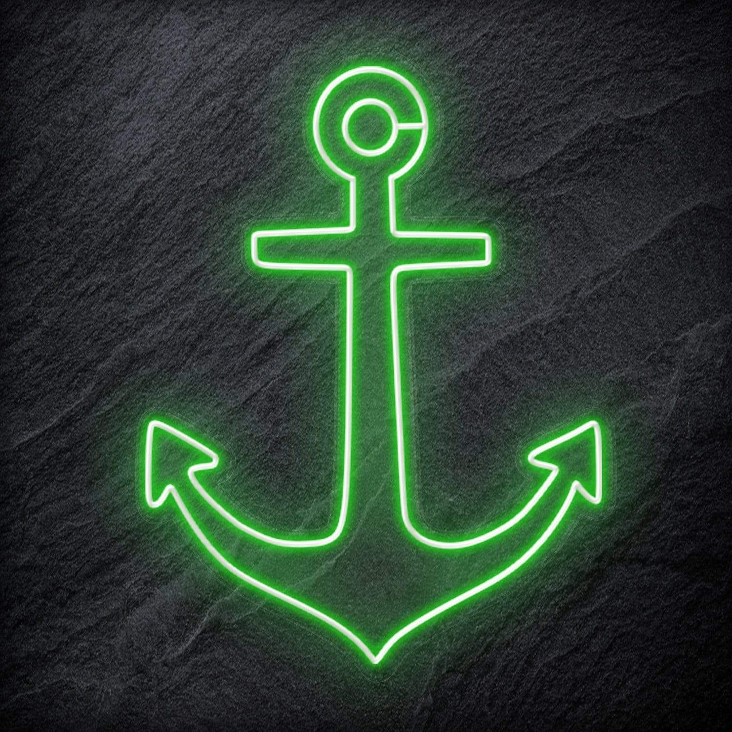 " Anker " LED Neonschild Schriftzug Sign - NEONEVERGLOW