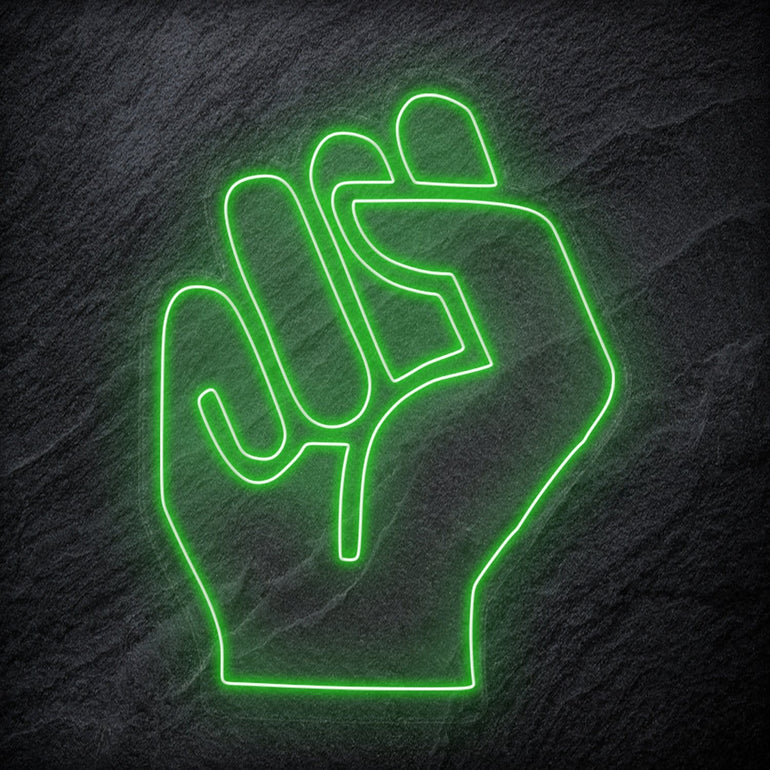 " Hoffnung" LED Neon Sign Schriftzug - NEONEVERGLOW