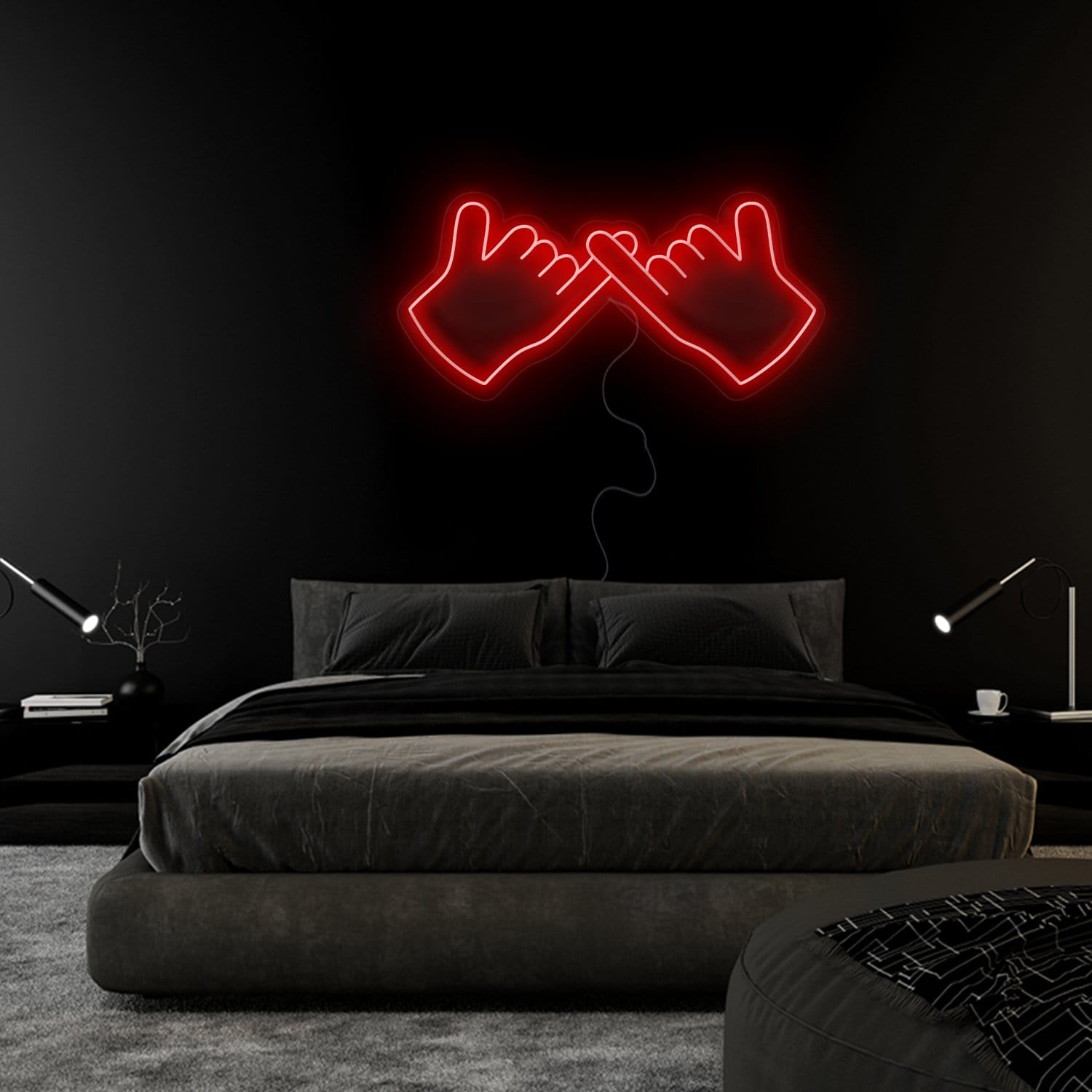 "Together" LED Neonschild Sign Schriftzug - NEONEVERGLOW