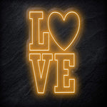 "LoVe" LED  Neon Schild - NEONEVERGLOW