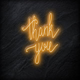 "Thank You!" LED  Neonschild - NEONEVERGLOW