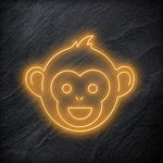 "Affe Monkey" LED Neonschild - NEONEVERGLOW