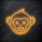 "Affe Monkey" LED Neonschild - NEONEVERGLOW