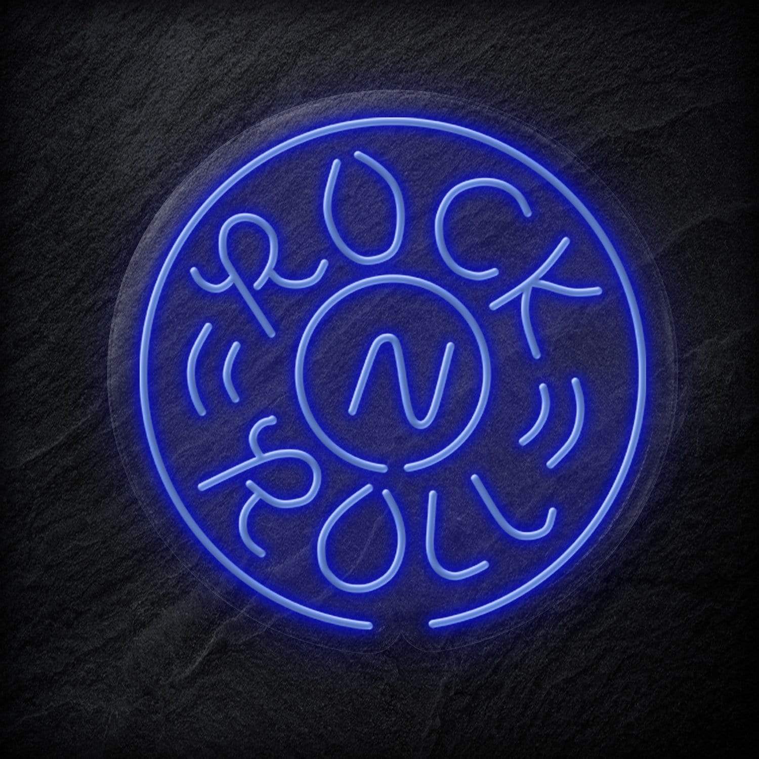 "Rockn Roll Musik" LED Neon Schild - NEONEVERGLOW