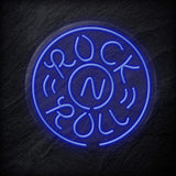 "Rockn Roll Musik" LED Neon Schild - NEONEVERGLOW