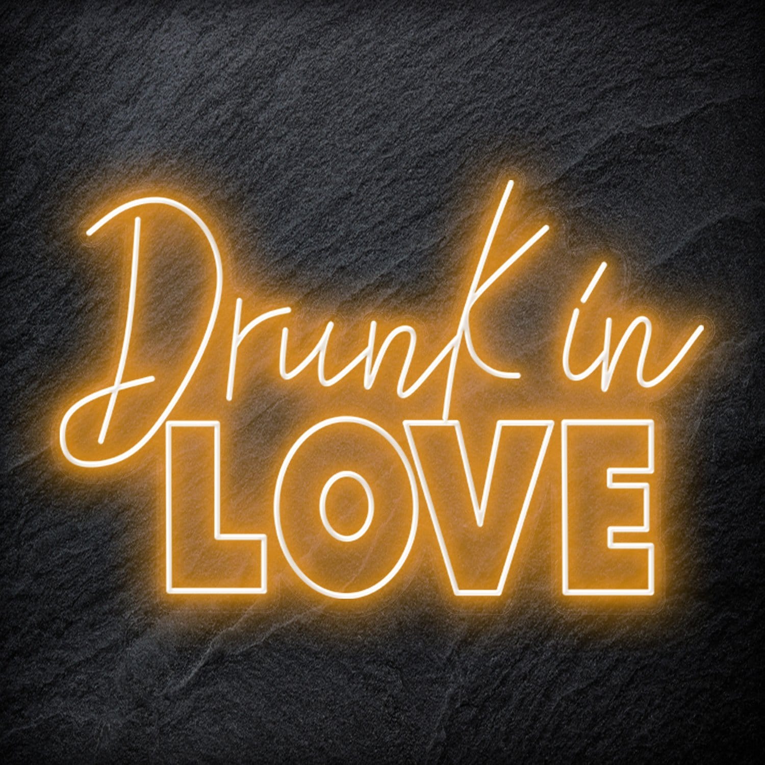 "Drunk in Love" LED Neon Schriftzug Sign - NEONEVERGLOW