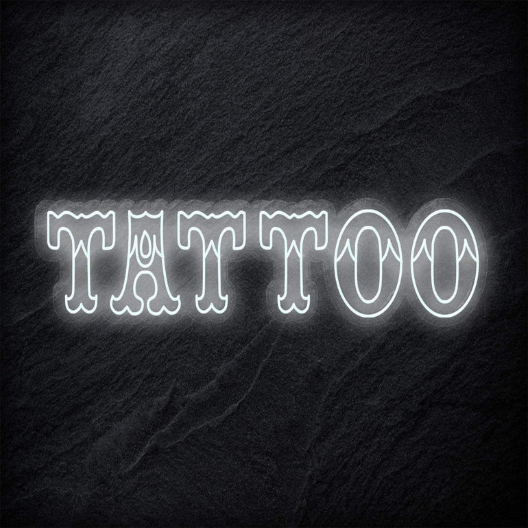 " Tattoo" LED Neonschild Sign - NEONEVERGLOW