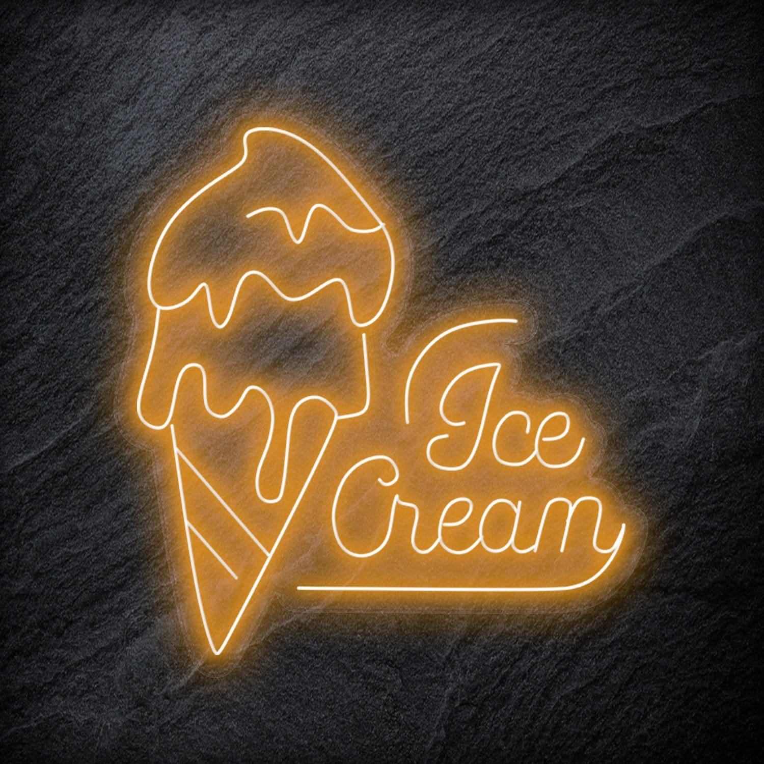 " Ice Cream Eis" LED Neonschild - NEONEVERGLOW