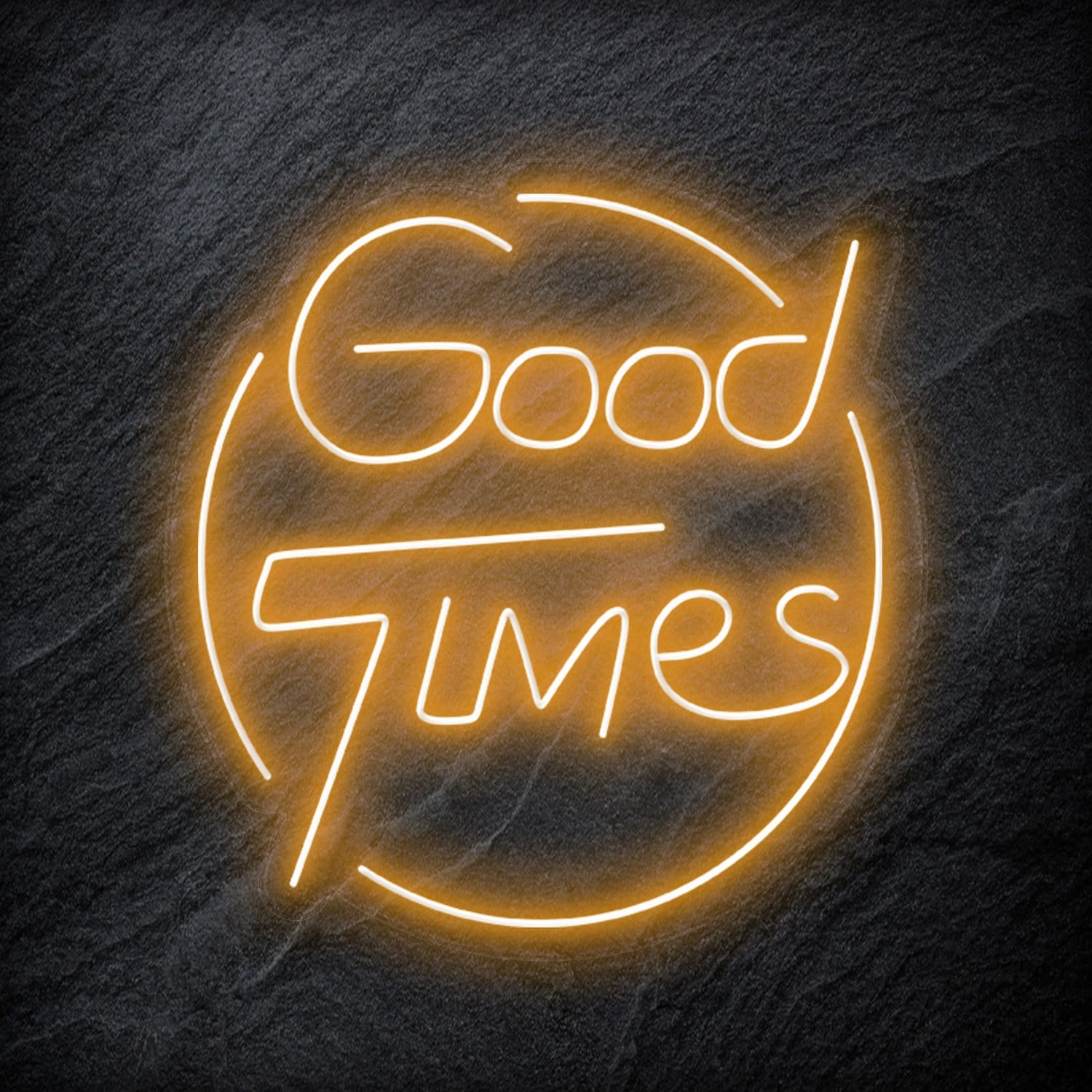 "Good Times" LED Neonschild - NEONEVERGLOW