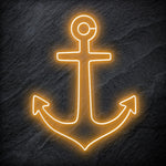 " Anker " LED Neonschild Schriftzug Sign - NEONEVERGLOW