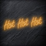 "Hot Hot Hot" LED Neon Schriftzug - NEONEVERGLOW