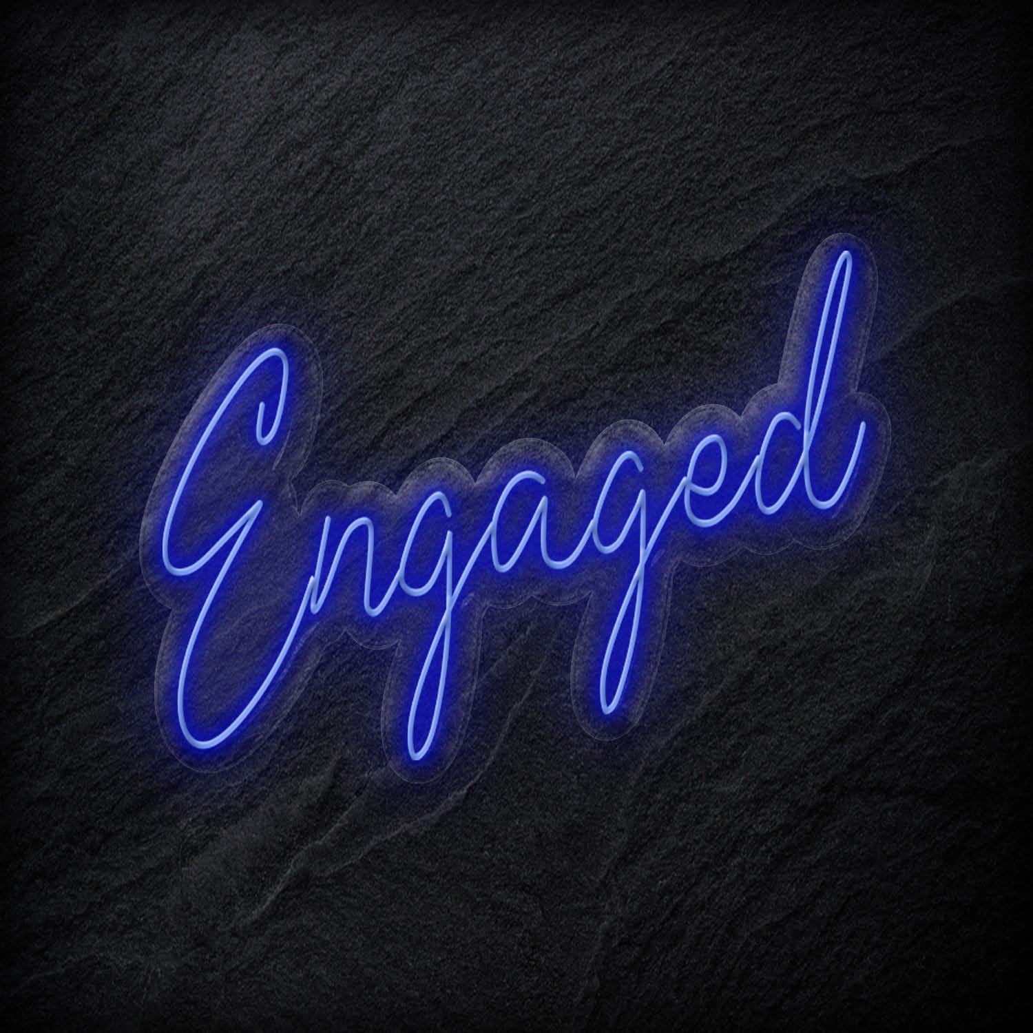 "Engaged" LED Neon Sign Schriftzug - NEONEVERGLOW