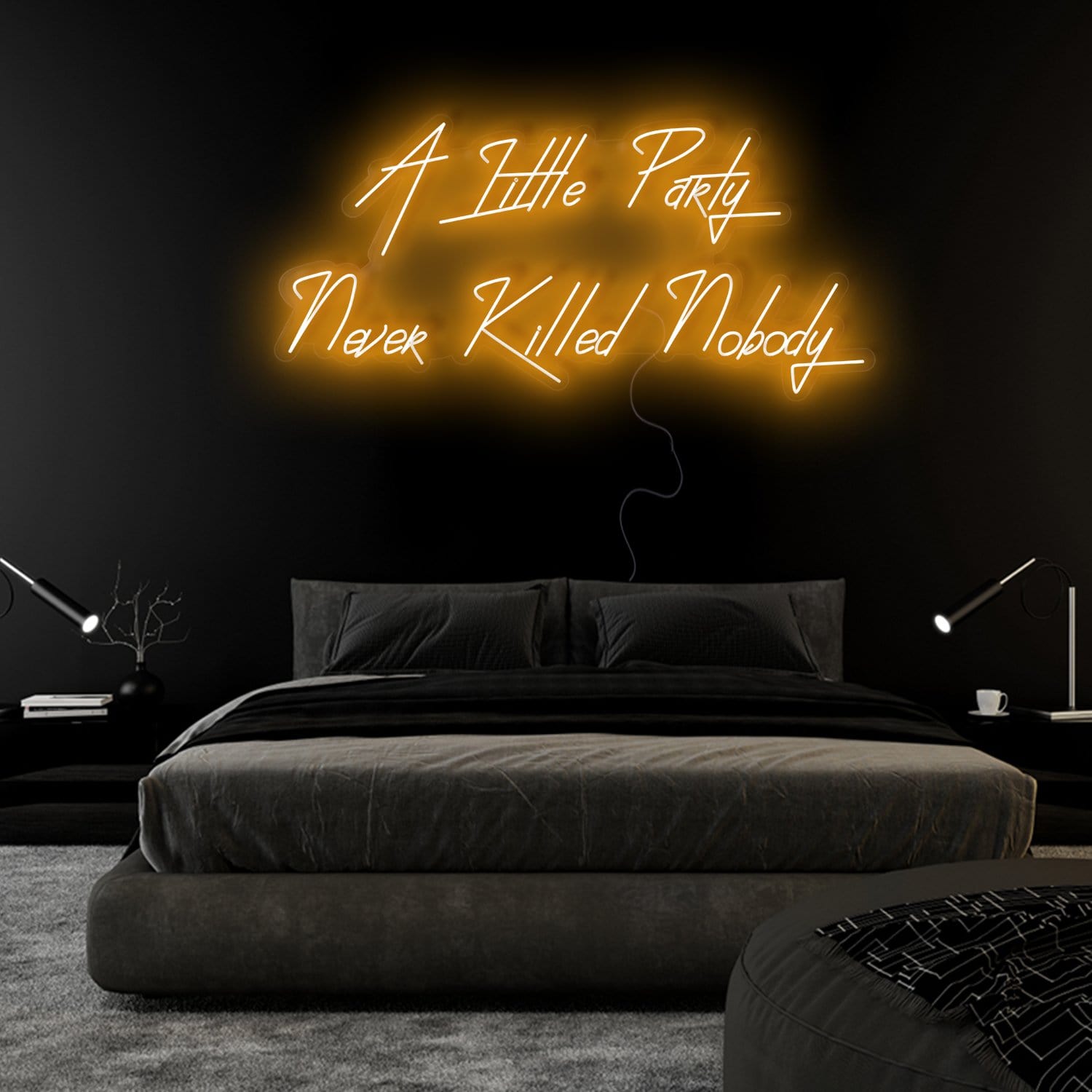 "A Little Party" LED Neon Sign Schriftzug - NEONEVERGLOW