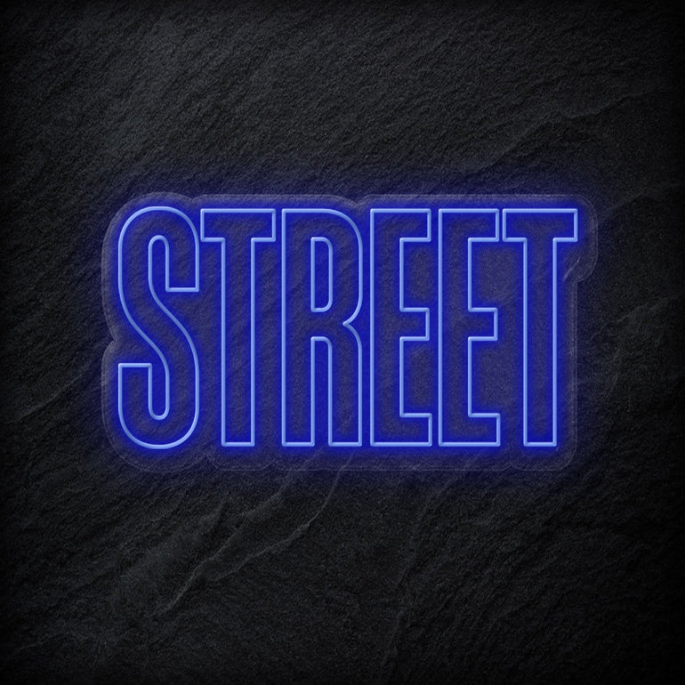 "Street" LED Neon Schriftzug - NEONEVERGLOW