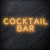 "Cocktail Bar" LED Neon Schriftzug SIgn - NEONEVERGLOW