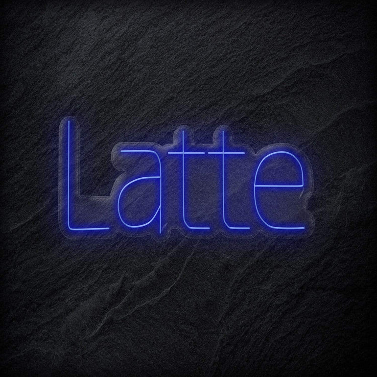 "Latte Coffee" LED  Neon Schriftzug - NEONEVERGLOW