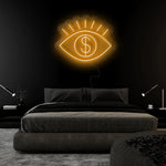 "Augen" LED Neonschild Sign - NEONEVERGLOW