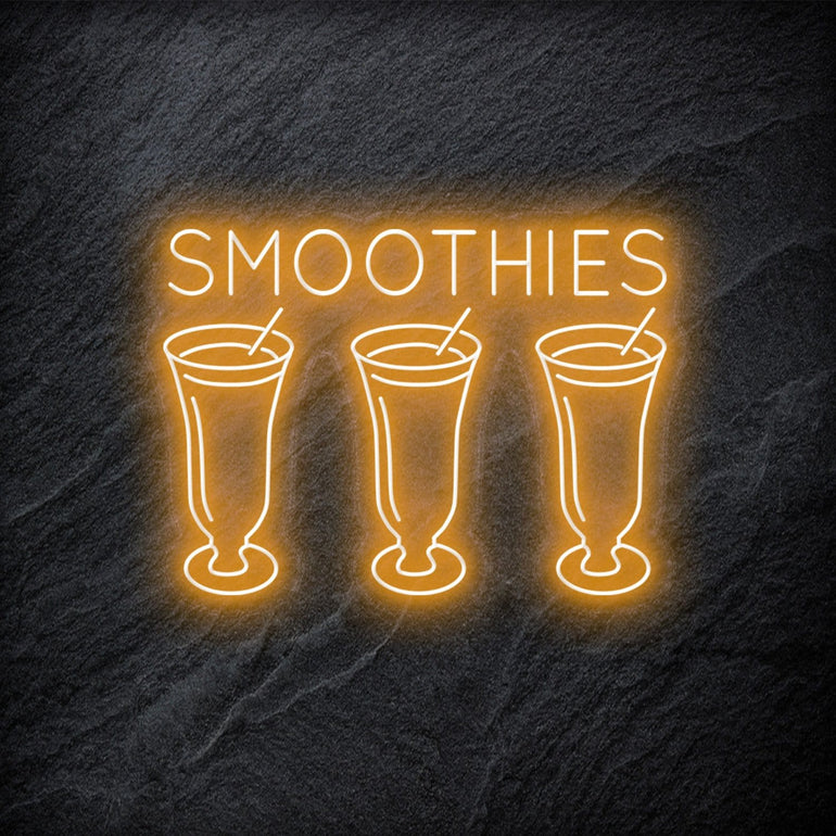 "Smoothies" LED Neon Schild - NEONEVERGLOW