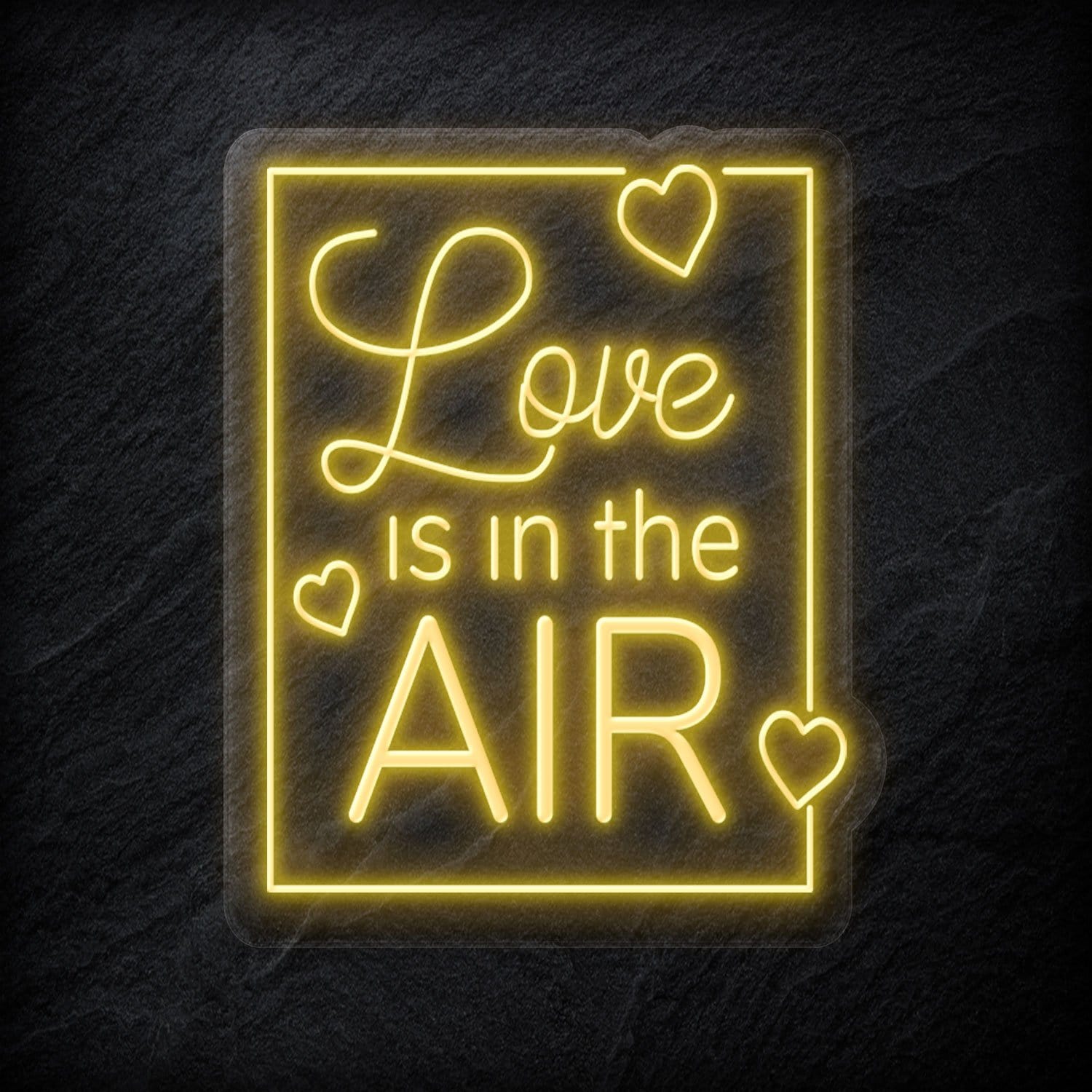 "Love Is in The Air" LED Neonschild - NEONEVERGLOW