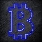 "Bitcoin" LED Neonschild - NEONEVERGLOW
