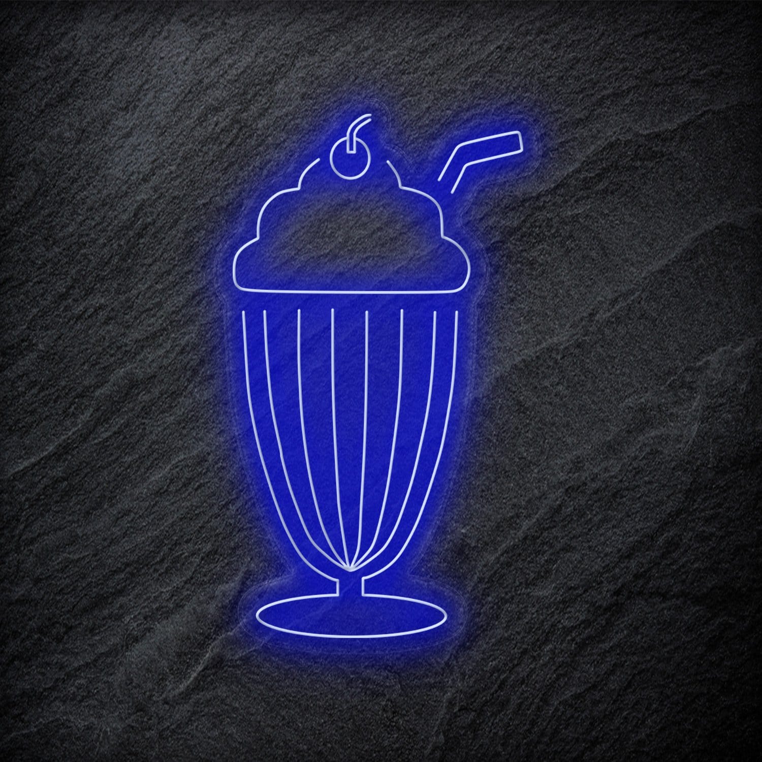"Milchshake" LED Neonschild - NEONEVERGLOW