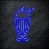 "Milchshake" LED Neonschild - NEONEVERGLOW