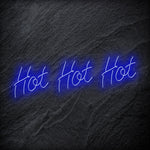 "Hot Hot Hot" LED Neon Schriftzug - NEONEVERGLOW