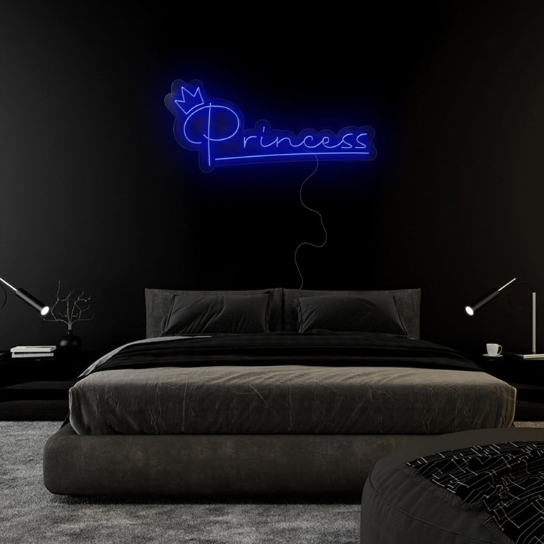 "Princess" LED Neon Sign Schriftzug - NEONEVERGLOW