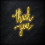 "Thank You!" LED  Neonschild - NEONEVERGLOW