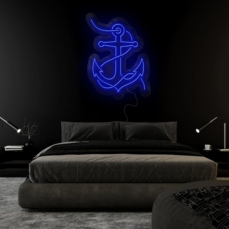 "Anker" LED Neonschild Sign - NEONEVERGLOW