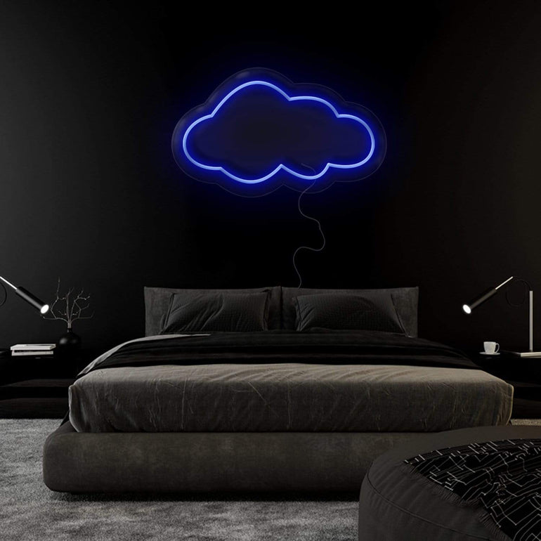 "Wolke" LED Neonschild Sign - NEONEVERGLOW