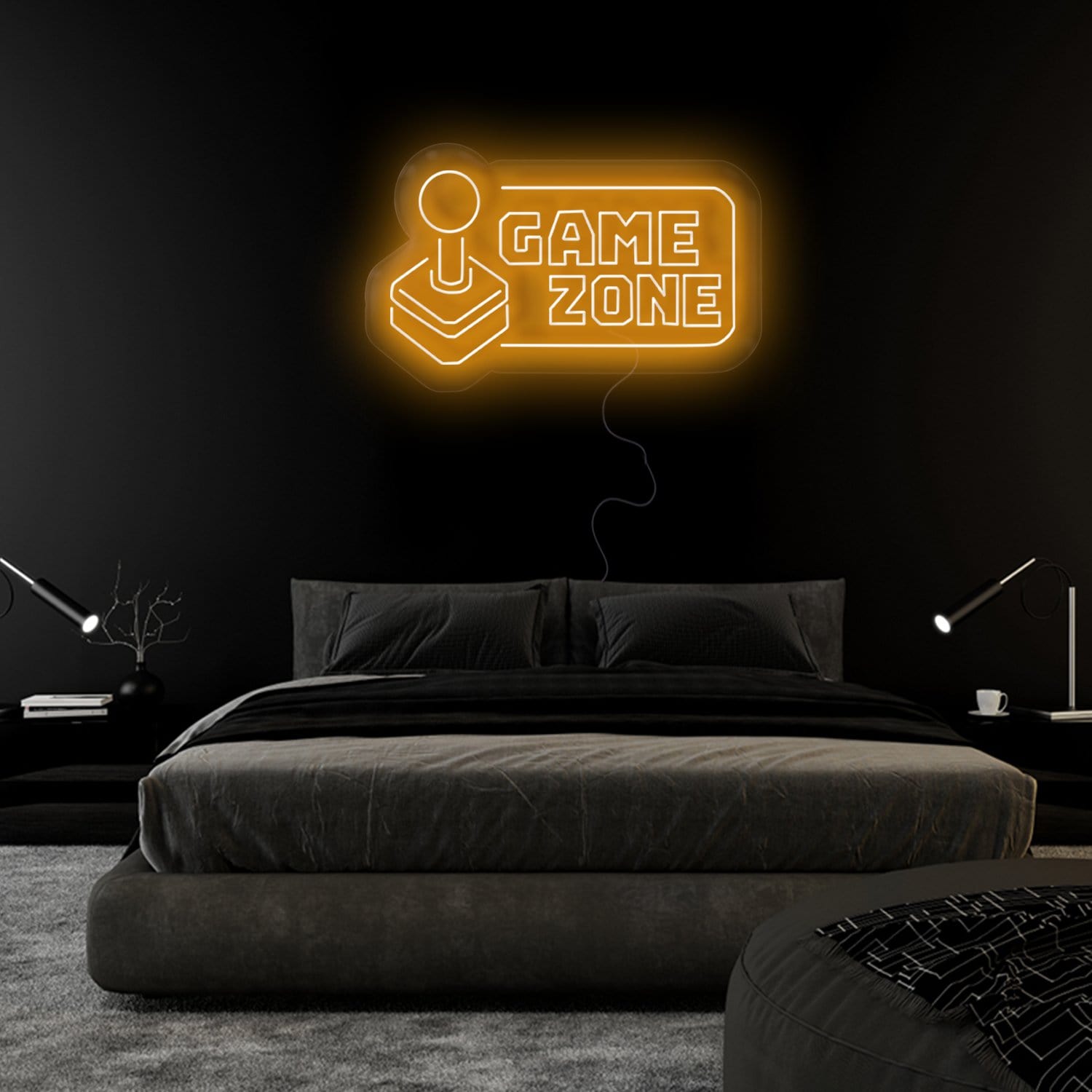 "Game Zone" LED Neonschild Sign - NEONEVERGLOW