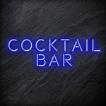 "Cocktail Bar" LED Neon Schriftzug SIgn - NEONEVERGLOW