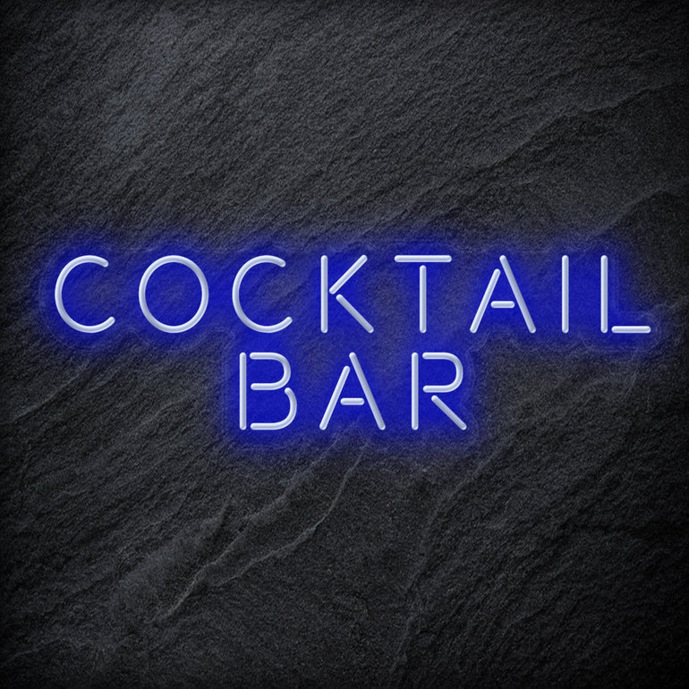 Cocktail Bar LED Neon Schriftzug SIgn – NEONEVERGLOW
