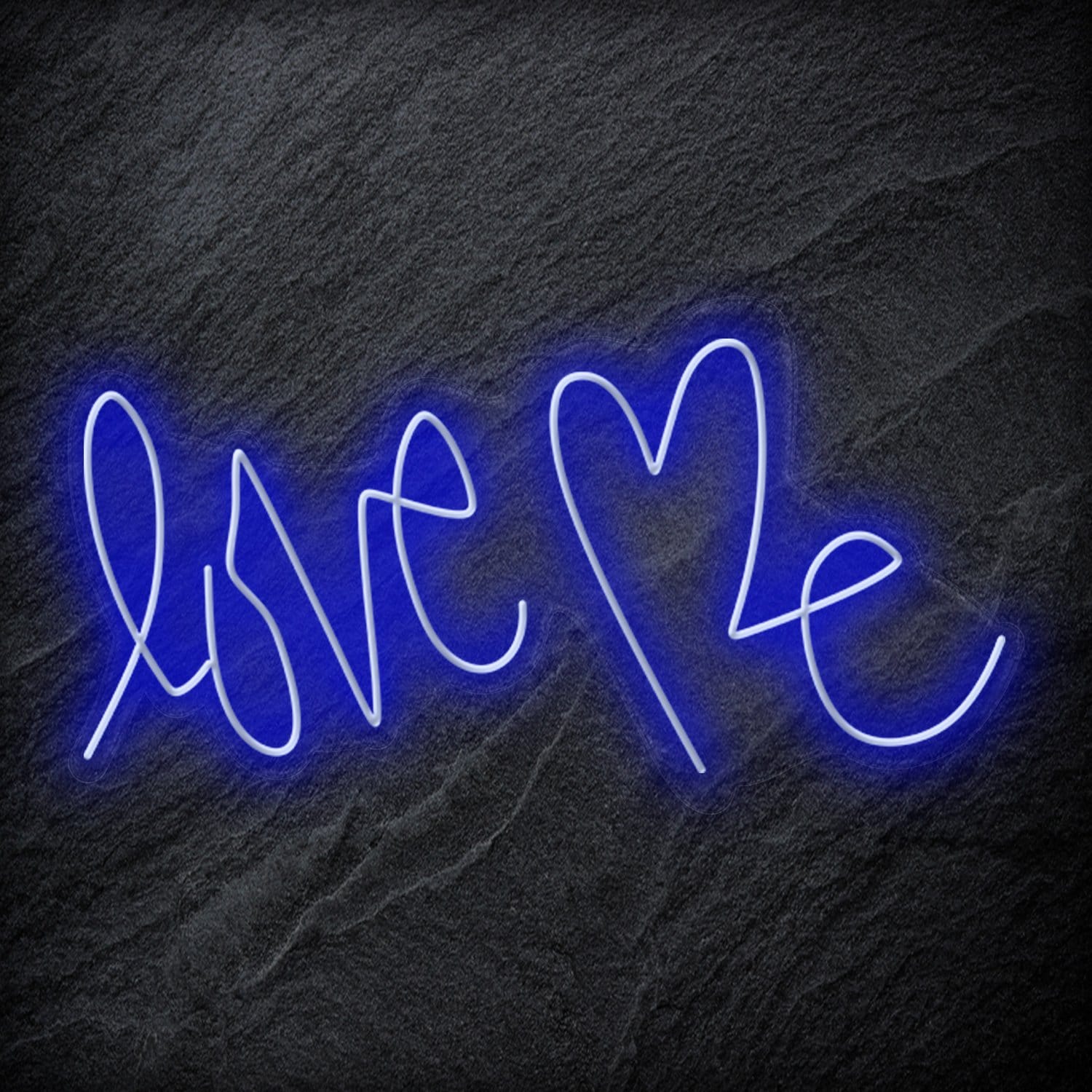 "Love Me " LED  Neon Schriftzug Sign - NEONEVERGLOW