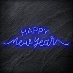 "Happy New Year" LED Neonschild - NEONEVERGLOW