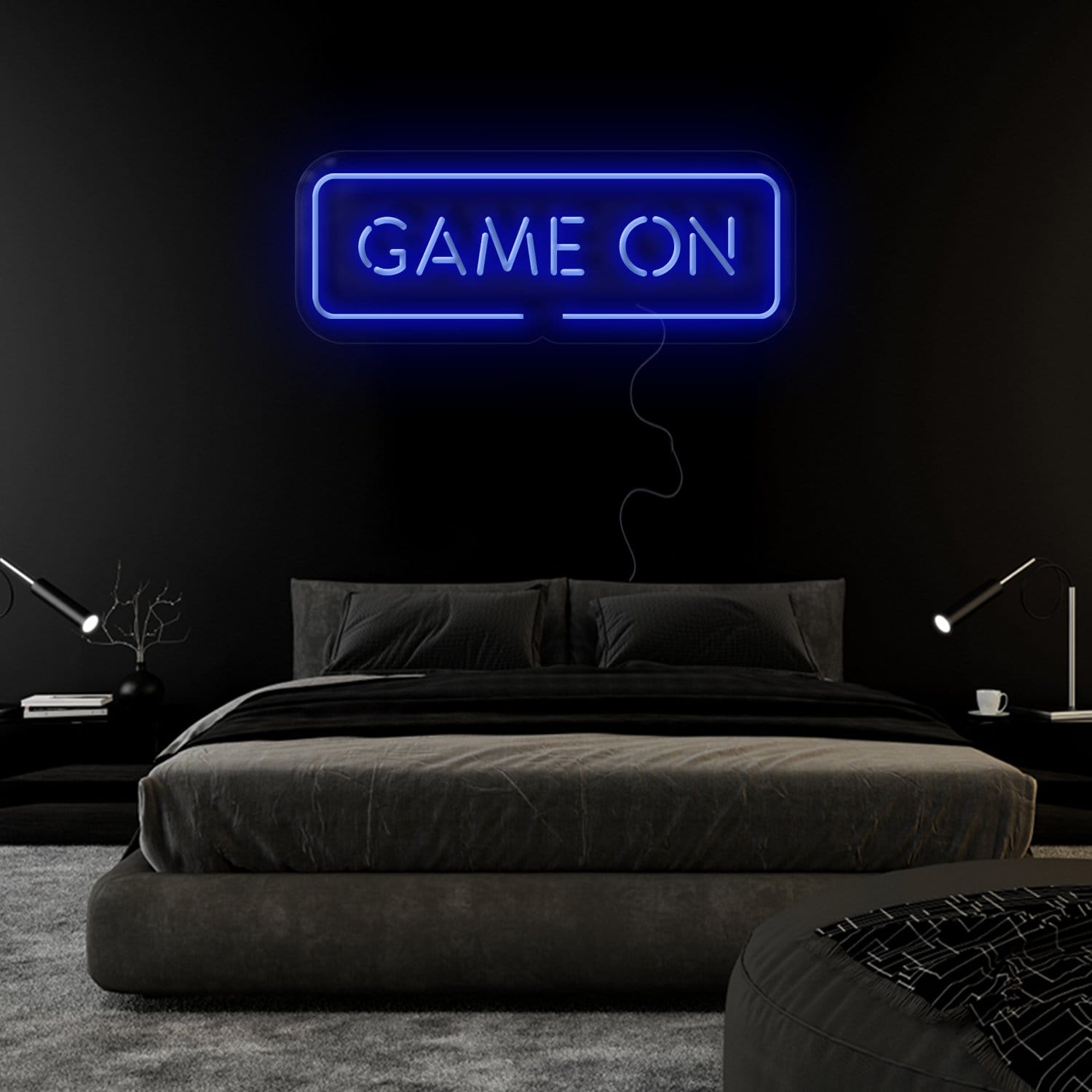 "Game On" LED  Neonschild Sign Schriftzug - NEONEVERGLOW
