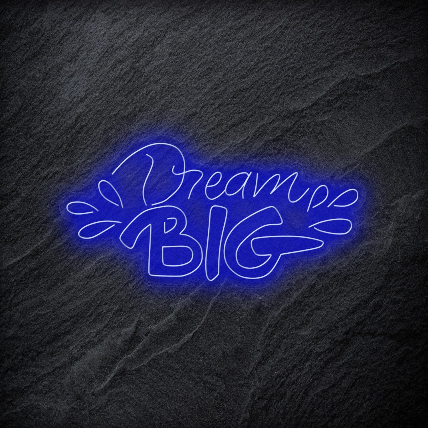 "Dream Big" LED Neonschild - NEONEVERGLOW