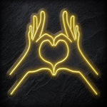 "Liebespaar" LED Neonschild - NEONEVERGLOW