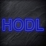 "HODL" LED Neon Schriftzug - NEONEVERGLOW